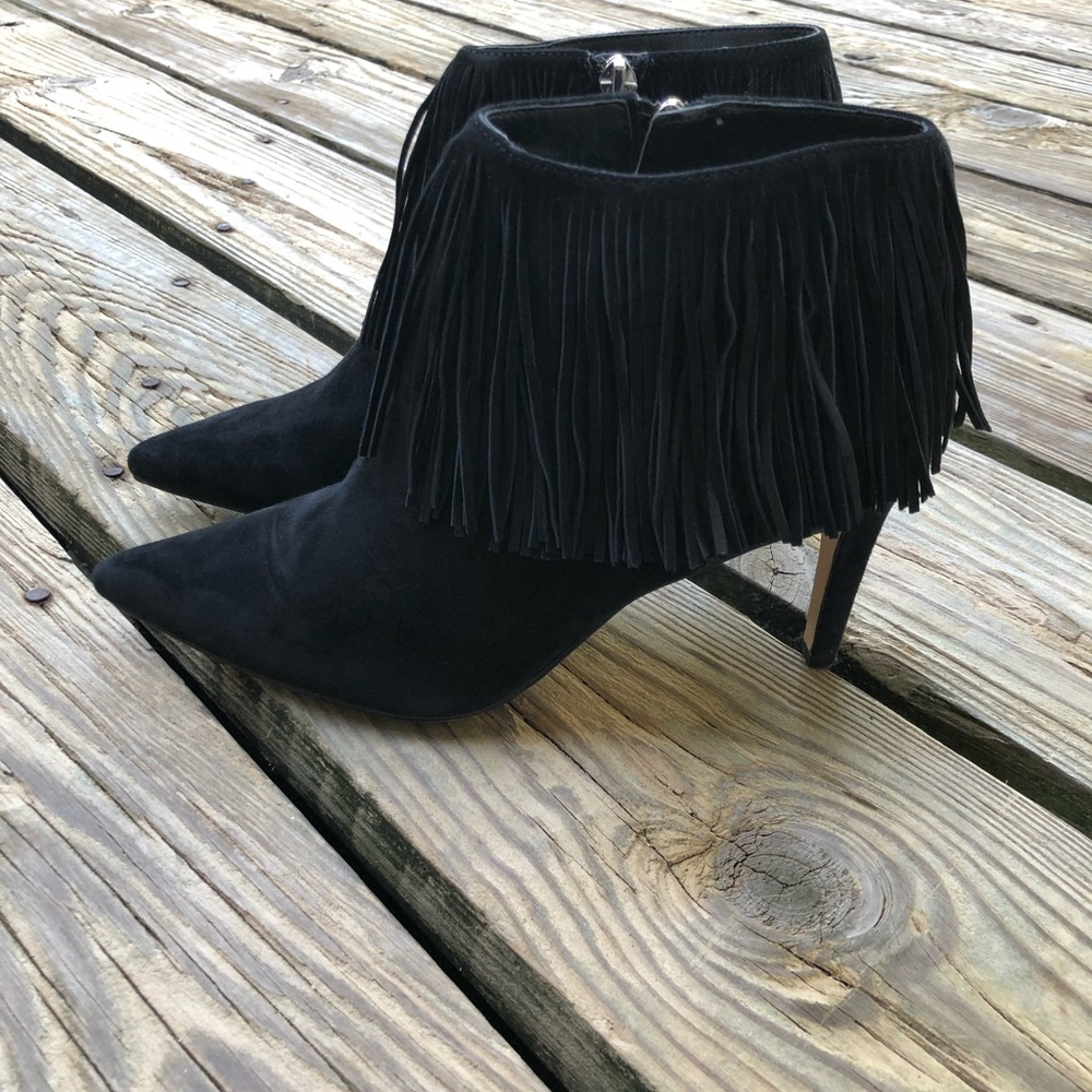 {Sam Edelman} Fringe Booties